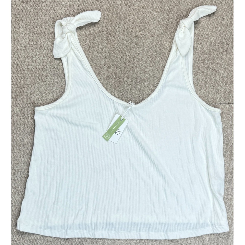Marine Layer Women's Lexi Rib Dancer Cloud Tank Top Size XL